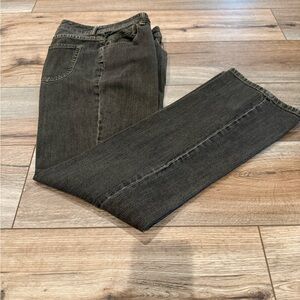 Brown Straight Leg Jeans